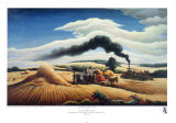 Threshing Wheat